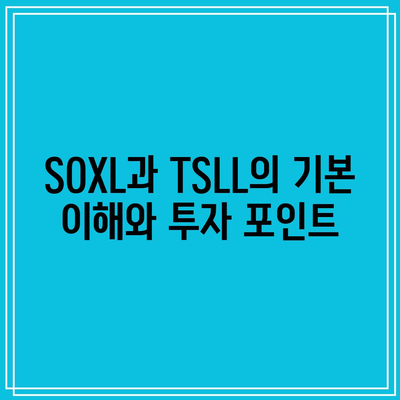 SOXL과 TSLL 활용: 배당주 포트폴리오 확충 전략