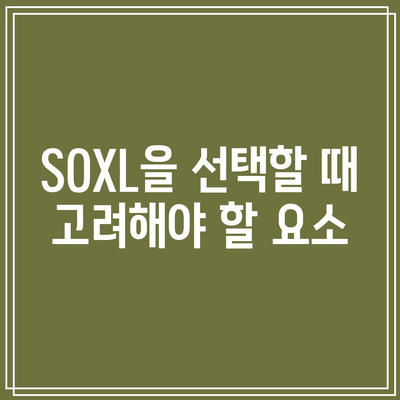 SOXL 장기 투자의 어려움