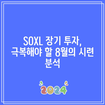 SOXL 장기 투자자의 8월 시련