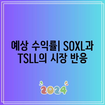 SOXL과 TSLL 활용: 배당주 포트폴리오 확충 전략