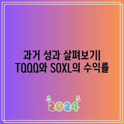 TQQQ와 SOXL: 2배 ETF도 괜찮은가?