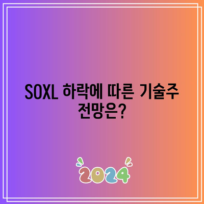 SOXL 주식의 극심한 하락: ETF SOXL 하락하는 중