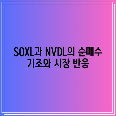 서학개미 해외주식 순매수 순위에서 SOXL과 NVDL 상승