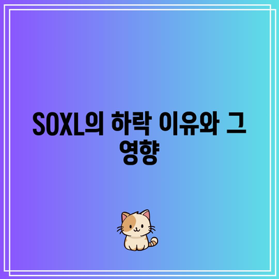 SOXL 하락 중: 반도체 시장의 침체