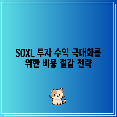 SOXL 브로커수수료 탐구: 최저 비용 찾기