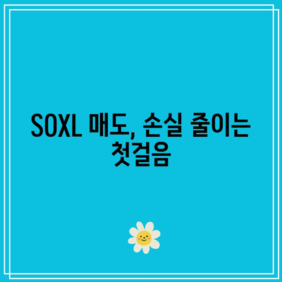 SOXL 매도로 미래 보장하는 방법