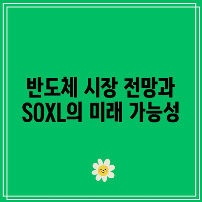 미국 경기침체의 그늘 속에 드리운 SOXL