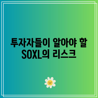 엔비디아 실적 하락에도 불구하고 SOXL 주가 폭락