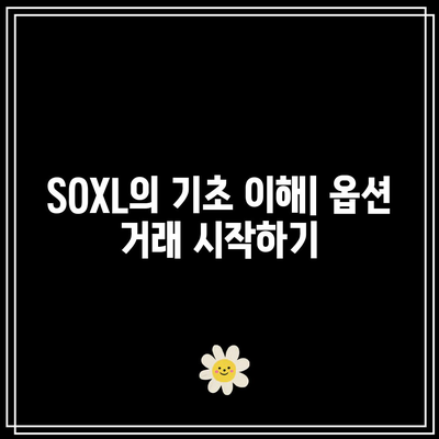 SOXL 옵션 정상 극복: 고급 거래 기술