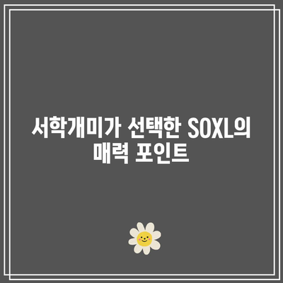 서학개미 투자자들이 가장 선호하는 미국 ETF: SOXL