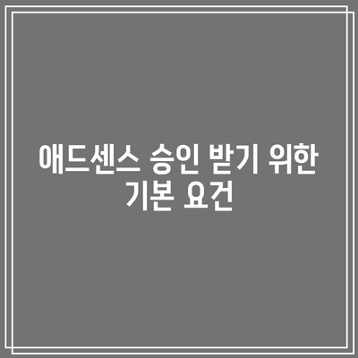 티스토리에서 애드센스 승인 및 수익 신청하기